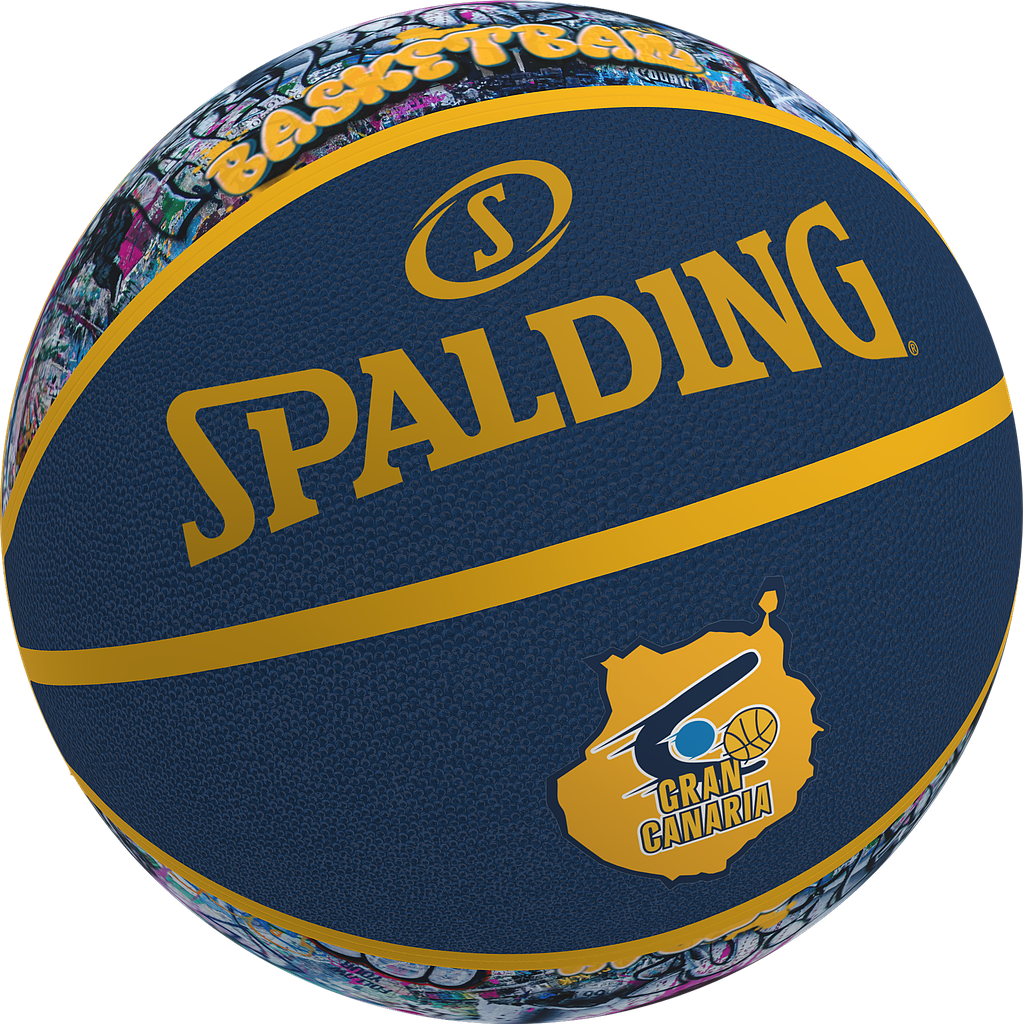 BALÓN MINIBASKET SPALDING GRANCA GRAFFITI TALLA 5