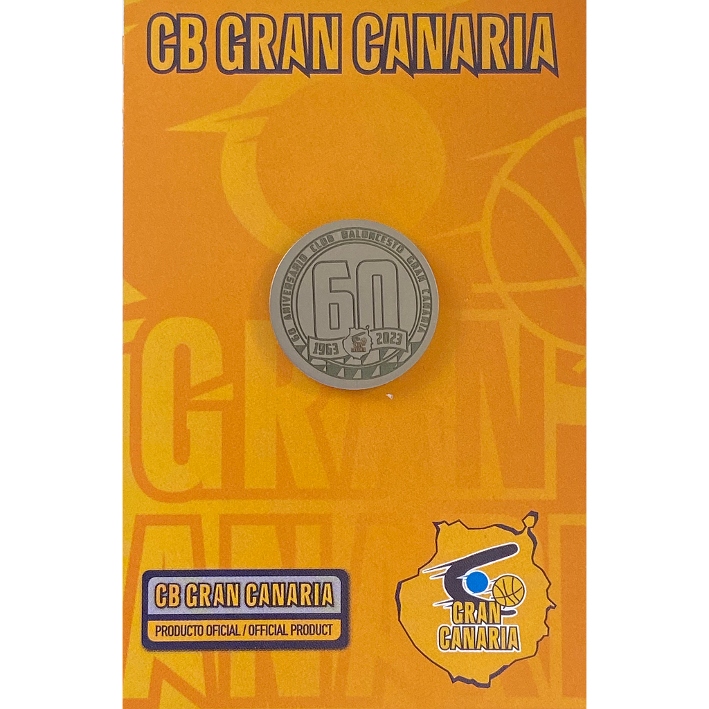 PIN ACERO 60 ANIVERSARIO