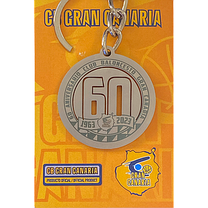 LLAVERO ACERO 60 ANIVERSARIO