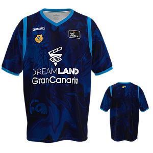 CAMISETA DE CALENTAMIENTO AZUL ACB 24/25