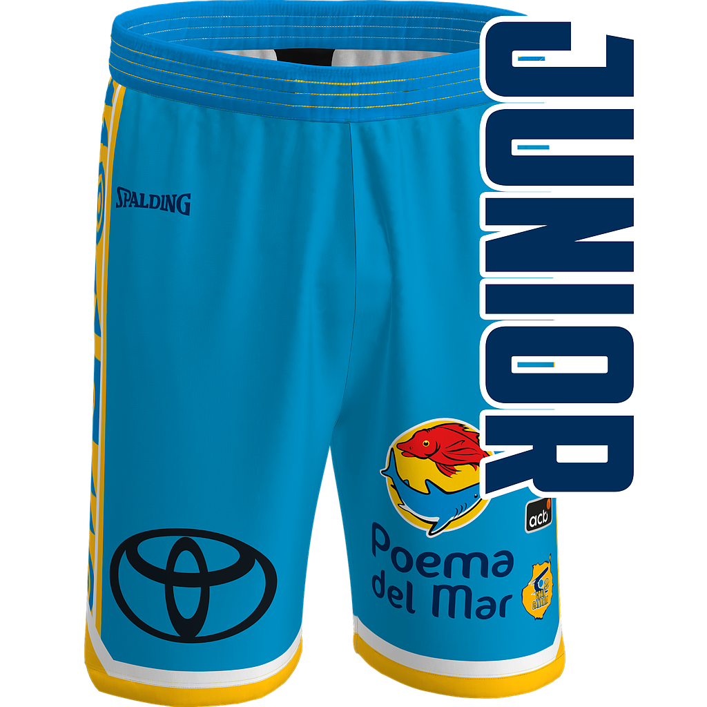 PANTALÓN 2ª EQUIPACIÓN JUNIOR ACB 25/26